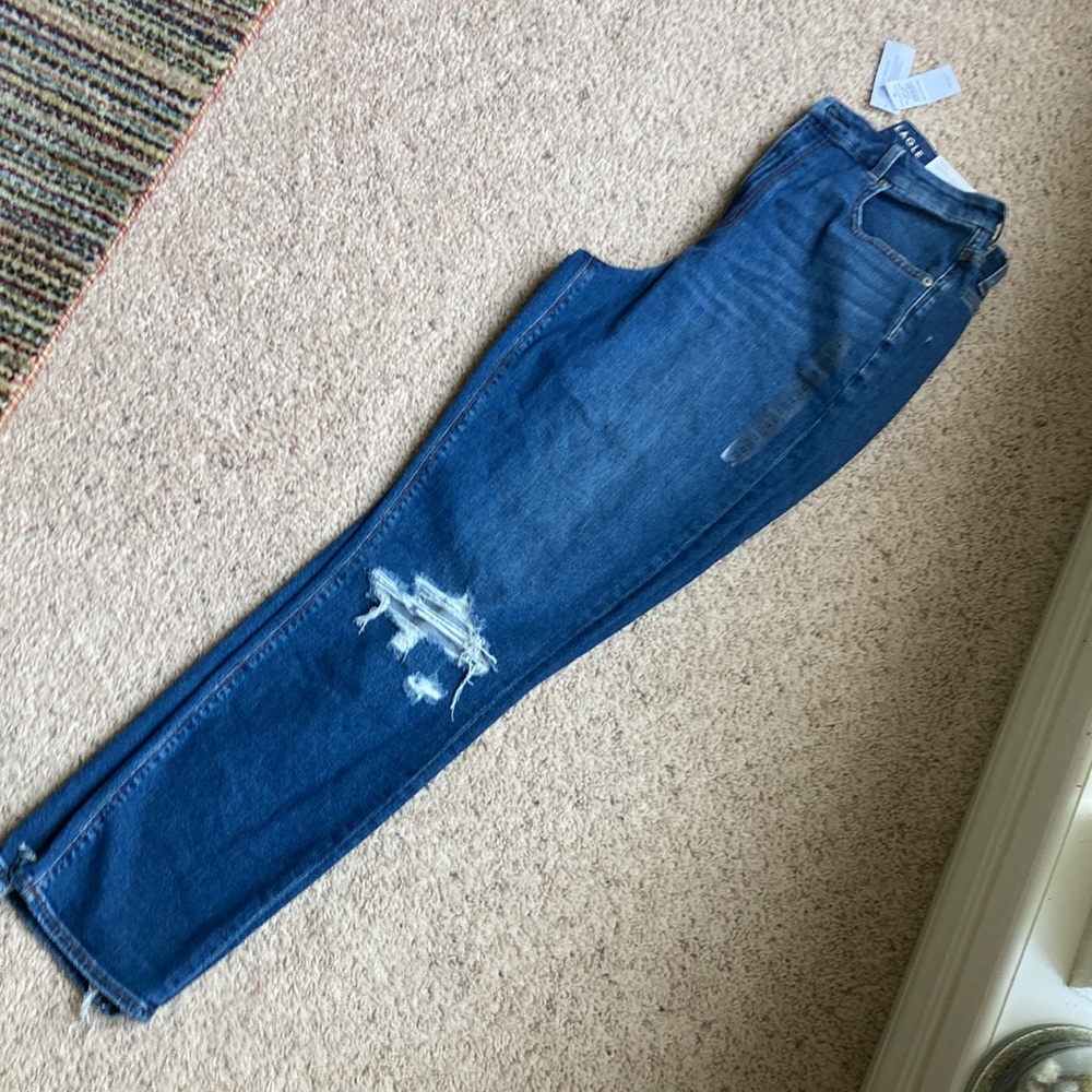 American Eagle curvy mom jean